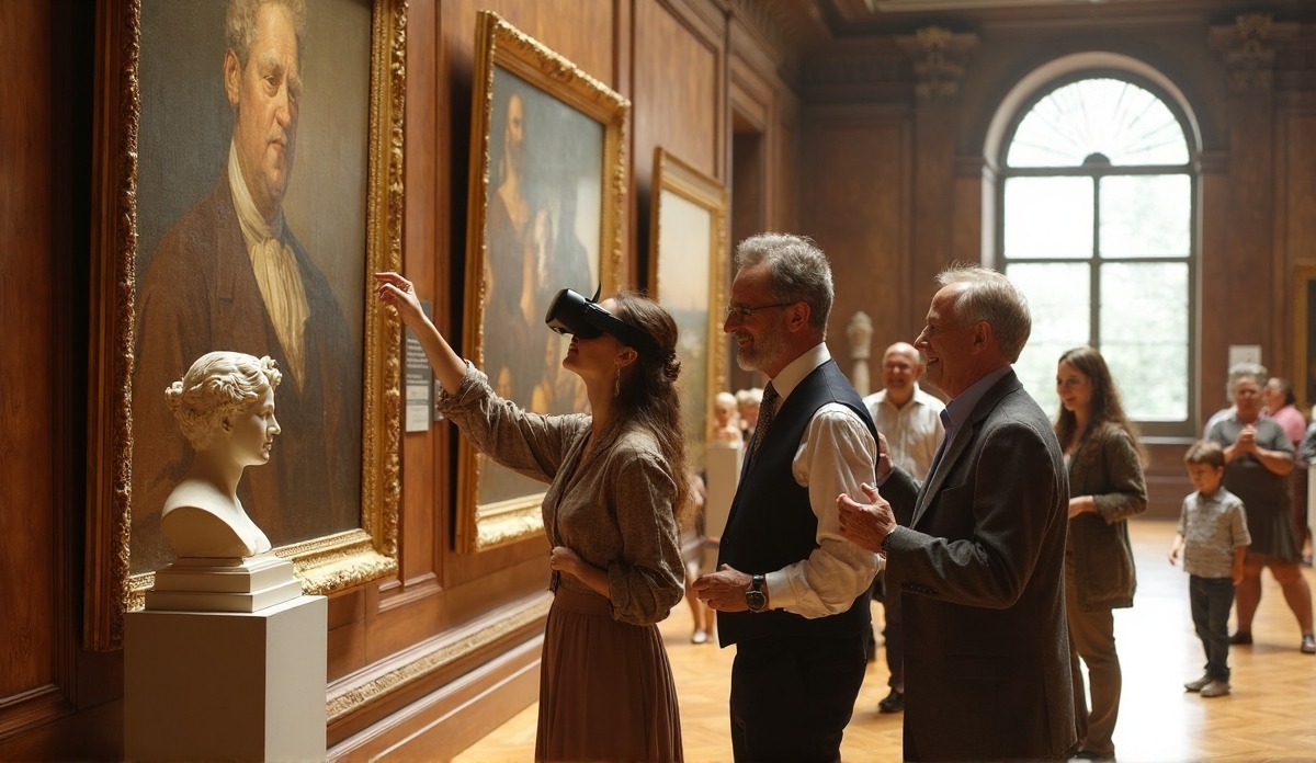 Будущее виртуальных галерей: интеграция ИИ и VR
