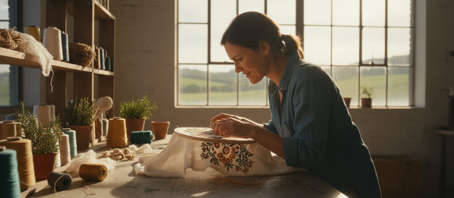 Экологичные материалы для вышивки: полный обзор