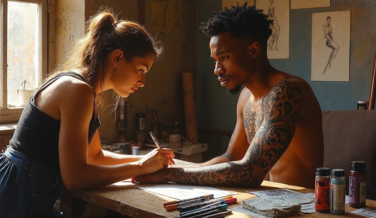 Техники работы с временными и перманентными маркерами в боди-арте