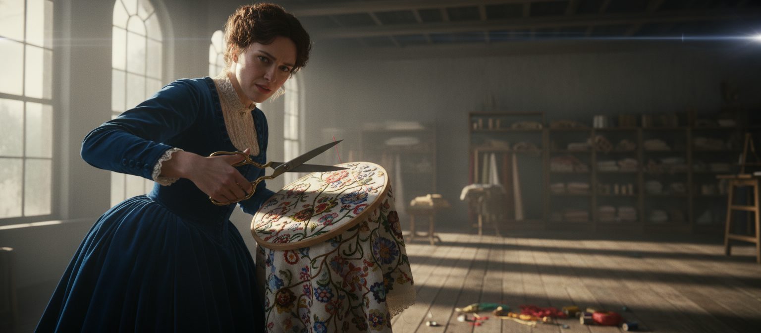 Ножницы для вышивания: виды и конструкция