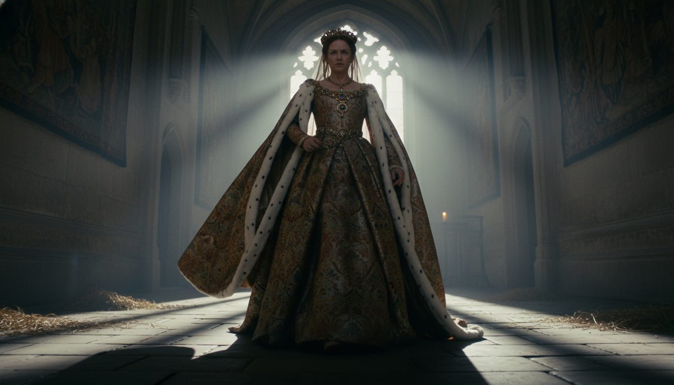 Одежда королей и королев в средневековой Англии