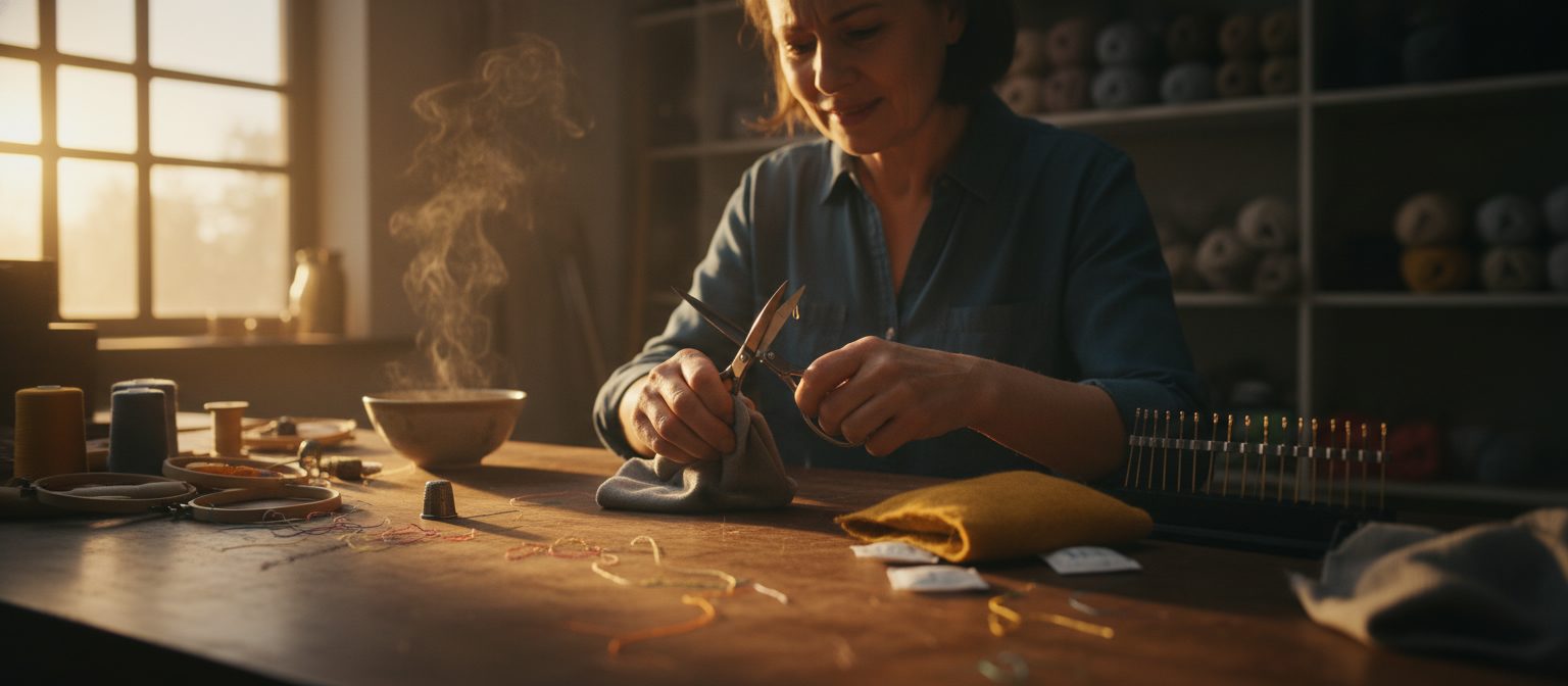 Уход за инструментами для вышивки