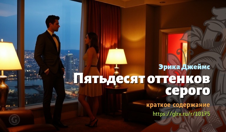 Краткое содержание романа «Пятьдесят оттенков серого», Э. Л. Джеймс