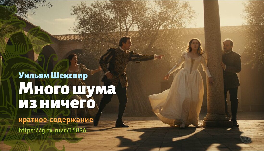 «Много шума из ничего», краткое содержание