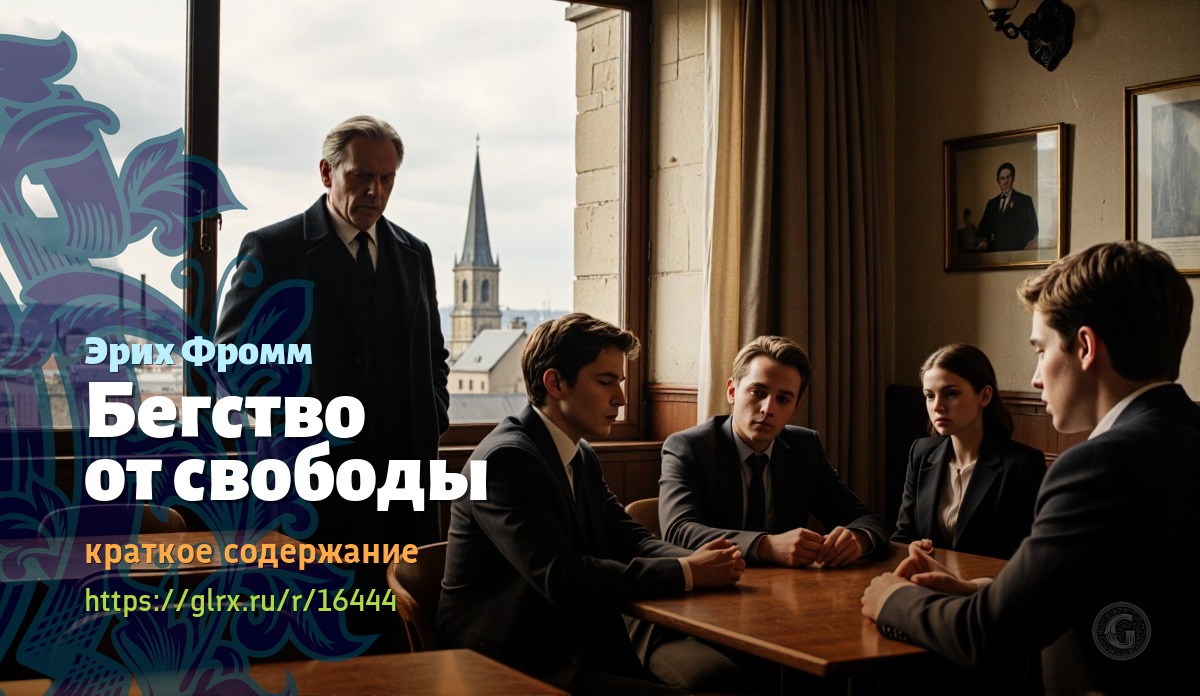 «Бегство от свободы» Эриха Фромма, краткое содержание