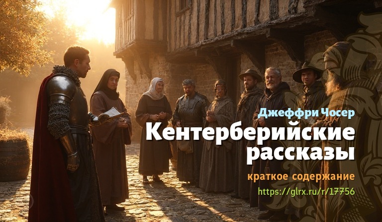 «Кентерберийские рассказы» Джеффри Чосера, краткое содержание