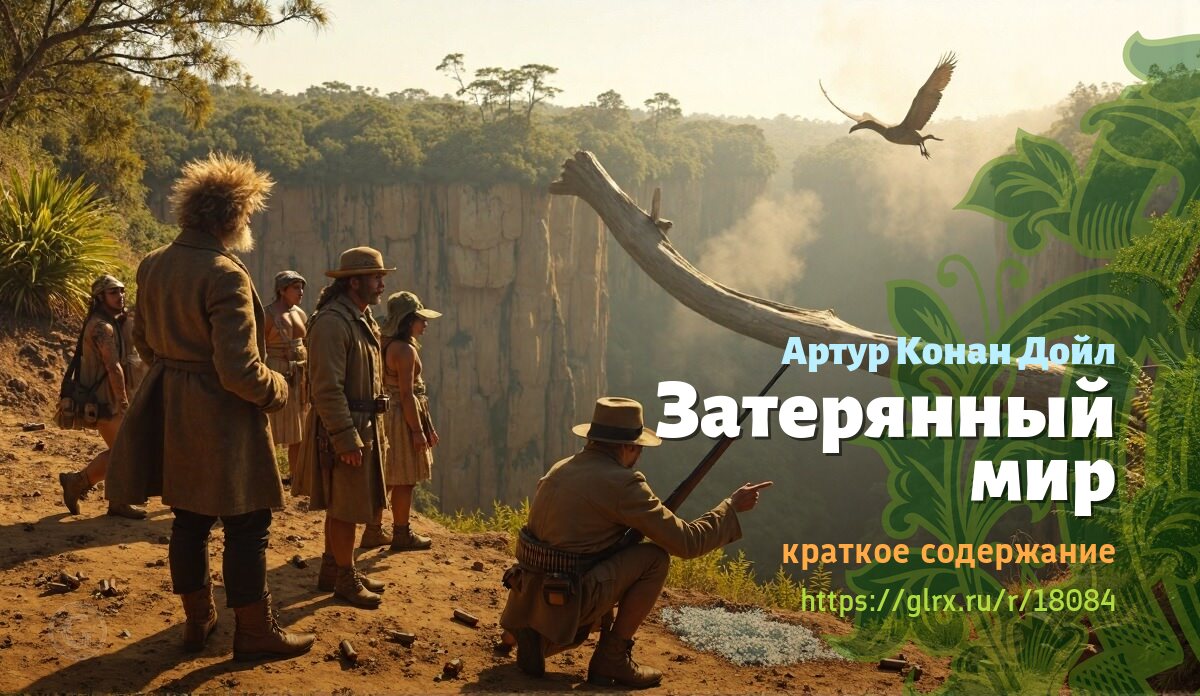 «Затерянный мир» Артура Конан Дойла, краткое содержание