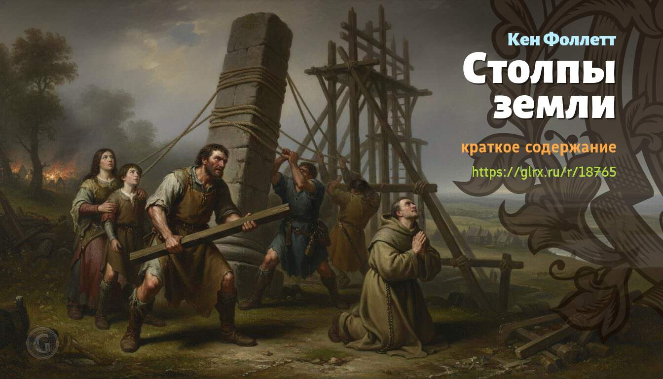 «Столпы земли» Кена Фоллетта, краткое содержание