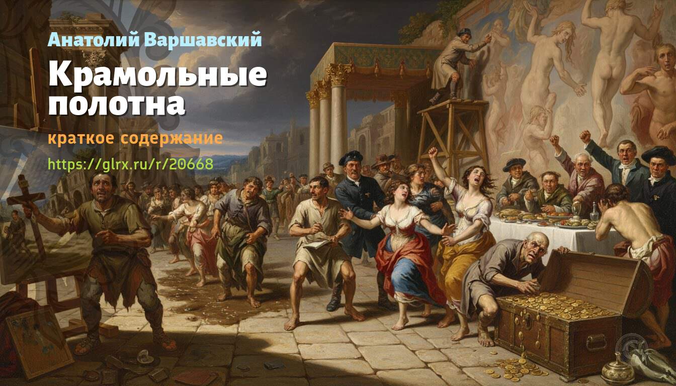 «Крамольные полотна» Анатолия Варшавского, краткое содержание