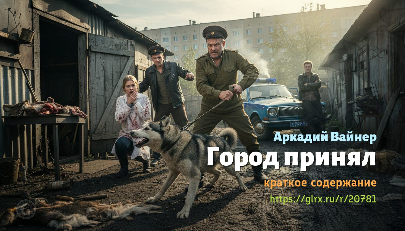 «Город принял» Аркадия и Георгия Вайнеров, краткое содержание