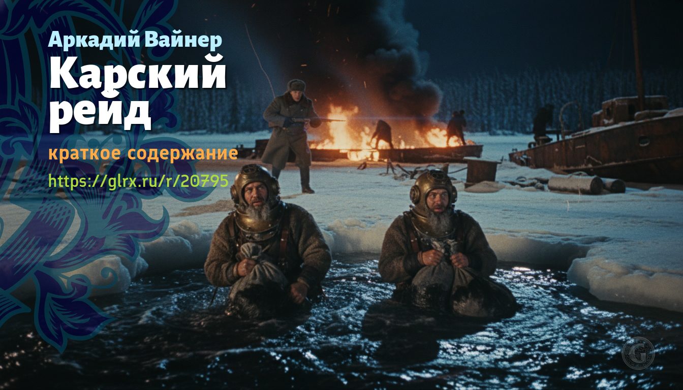 «Карский рейд» Аркадия и Георгия Вайнеров, краткое содержание
