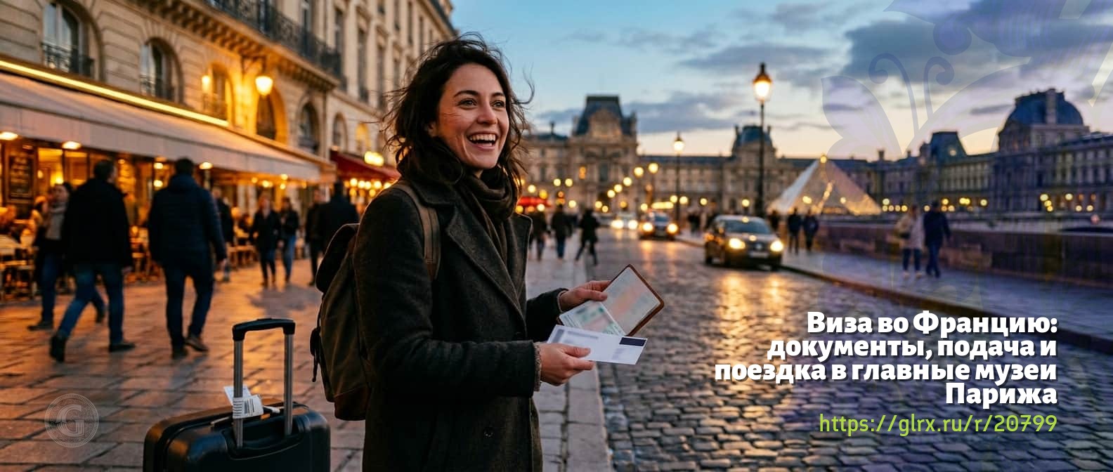 Виза во Францию: документы, подача и поездка в главные музеи Парижа