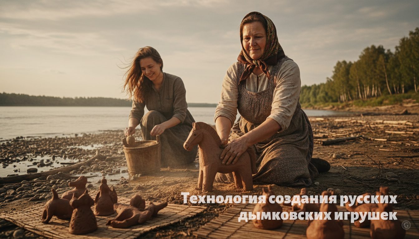 Технология создания русских дымковских игрушек