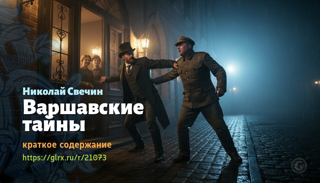 «Варшавские тайны» Николая Свечина, краткое содержание