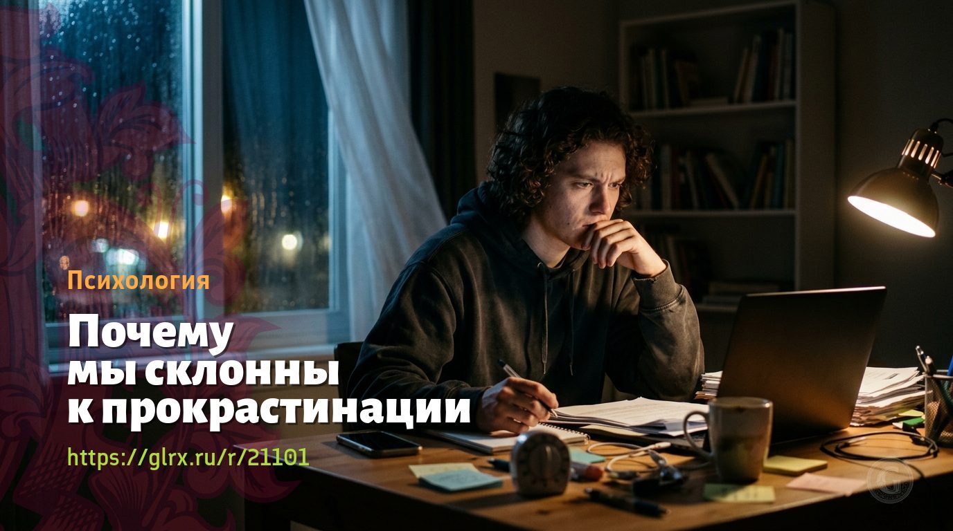 Почему мы склонны к прокрастинации
