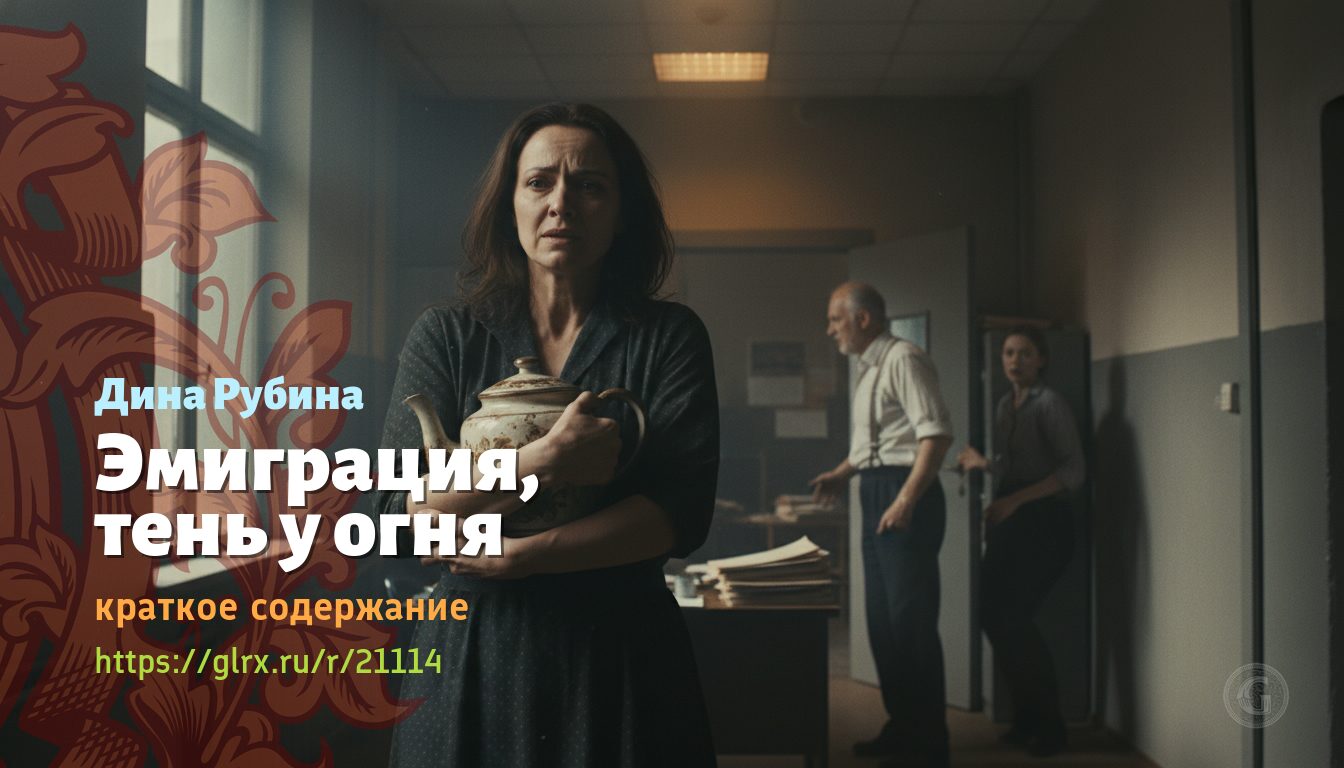 «Эмиграция, тень у огня» Дины Рубиной, краткое содержание