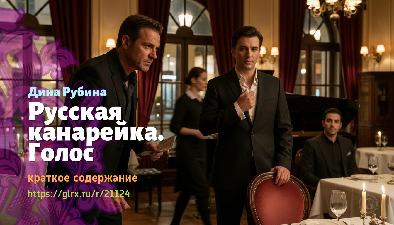 «Русская канарейка. Голос» Дины Рубиной, краткое содержание