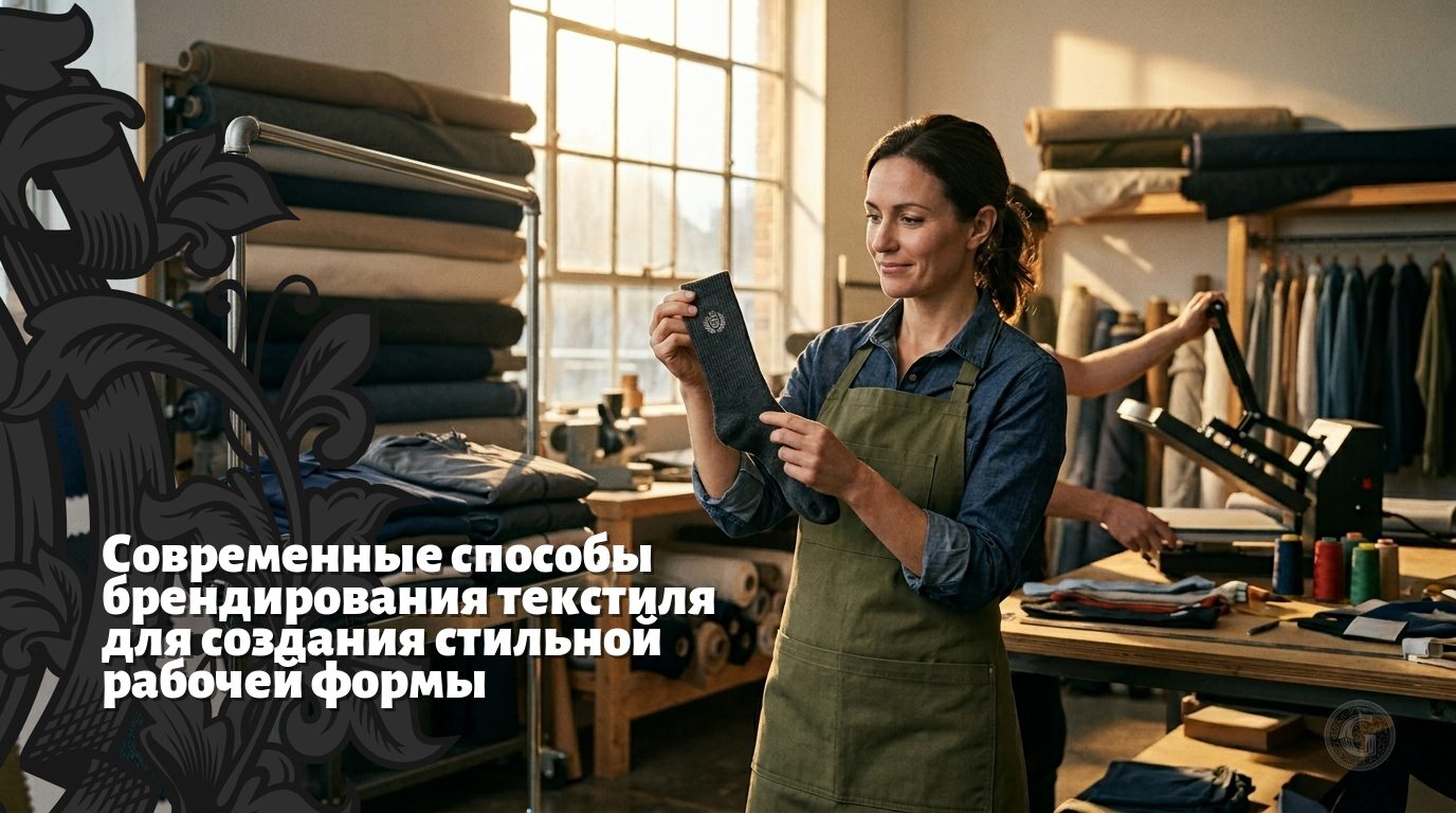 Современные способы брендирования текстиля для создания стильной рабочей формы