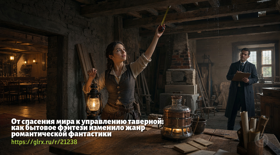 От спасения мира к управлению таверной: как бытовое фэнтези изменило жанр романтической фантастики