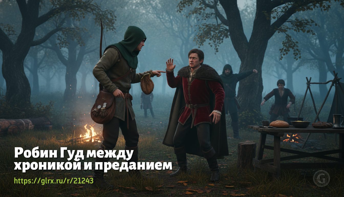 Робин Гуд между хроникой и преданием